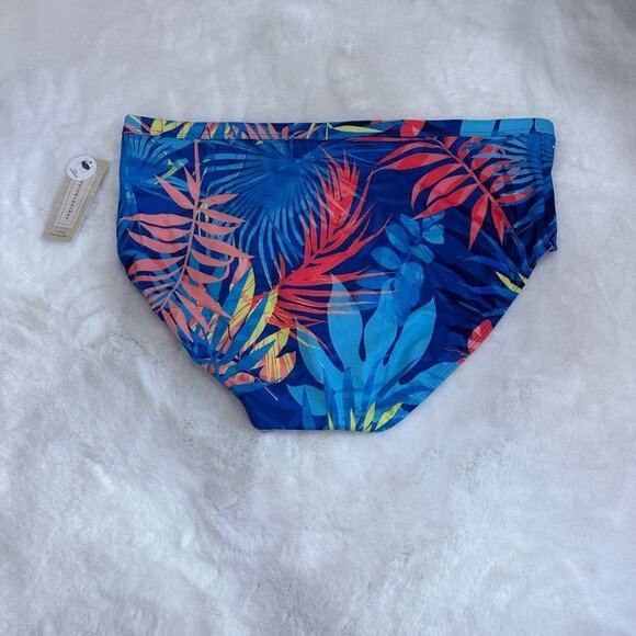 NWT Peyton & Parker "Under the Sea" Tropical High-Rise Bathing Suit Bottom - Picture 3 of 9